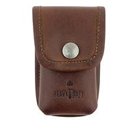 Heavy Duty Hide, Multitool Sheath Handmade from Full Grain Leather - Belt Holster Tool Pouch, Carry Tools on Your Hip for Easy on The Job Access - Tactical Accessories, Utility Case - Bourbon Brown