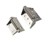 Heavy Duty Hinge with Automatic Spring Closure and Reset Function Made of 304 Stainless Steel 1Pcs(Small)