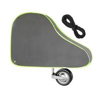 Heavy Duty Hitch Cover - Waterproof Towing Caravan Protector | Non Woven UV Resistant Hitchh Cap Covers | Hitches Locking Shield with Reflective Strip for RV Trailer with Ball Mount