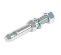 Heavy Duty Hitch Pin Accessory for Towing and Implementing Operations in Various Agricultural Applications