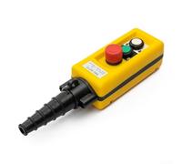 Heavy Duty Hoist Crane Pendant Control Station, Single Speed Control, Enhanced Safety