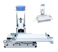 Heavy Duty Hole Puncher, Paper and Plastic Punching Machine, Can Locate 1-5 Holes Spacing, Manual Single Hole Punching Machine, 8-30mm Adjustable Paper Feed Depth, for Home, Office, School(10mm)