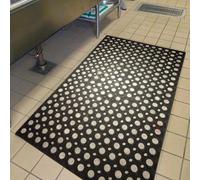 Heavy Duty Honeycomb Rubber Door Mat Non Slip Outdoor Dirt Catcher