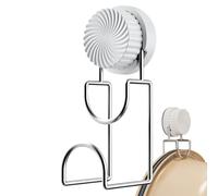 Heavy Duty Hooks for Heavy Loads - Rotating Organizer without Holes for Walls | Waterproof Storage Rack - for Showers Bathroom Surfaces in the Kitchen, Bathrobe Bag