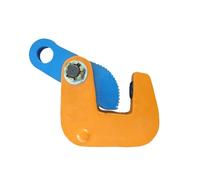 Heavy Duty Horizontal Steel Plate Lifting Clamp with Anti-Slip Gears for Safe Efficient Transport Industrial Equipment Construction Warehouse Use