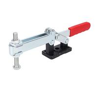 Heavy Duty Horizontal Toggle Clamp, Quick Release Welding Clamp with 1402 lb Clamping Force, Push Pull Action for Metal Plate and Circuit Board Fixturing