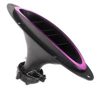 Heavy Duty Horn Tweeter Speaker Black Colour with LED Light, Abs Plastic Material, Long Lifespan, Not Easy to Deform, Suitable for Monitors and Live Sound Speakers