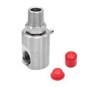 Heavy Duty Hose Reel Swivel with Grease Zerk - 1/2" NPT Steel Rotary Union for Industrial/Garden - Replacement Part #9SS8MP50XFP50