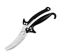 Heavy-Duty Household Scissors, 4mm Thickness Blade Chicken Bone Scissors Seahorse Shaped