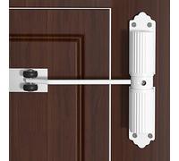 Heavy Duty Hydraulic Automatic Gate Closer - Spring Loaded Door Closure for Interior & Exterior Use Adjustable with Rod & Screws & Reliable Security Solution