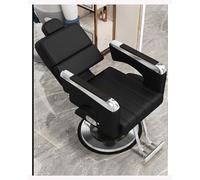 Heavy Duty Hydraulic Barber Chair Extra Wide Reclining Salon Spa Furniture Comfortable Black Beauty Hair Salon Equipment for Professionals