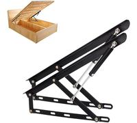 Heavy-Duty Hydraulic Bed Lift Mechanism - Gas Spring Storage Lift Kit for Bed Box or Sofa Bed, Ideal for Maximizing Space and Easy Access