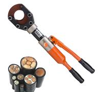 Heavy Duty Hydraulic Cable Cutter, Efficient Hand Tool for Cutting Cu/Al and Armored Cables, Ideal for Electrical and Construction Work