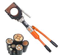 Heavy Duty Hydraulic Cable Cutter, Efficient Hand Tool for Cutting Cu/Al and Armored Cables, Ideal for Electrical and Construction Work