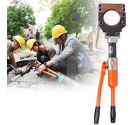 Heavy Duty Hydraulic Cable Cutter Manual Hand Tool for Cutting Armored Cu Al Cables, Professional Wire Cutting Solution