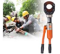 Heavy Duty Hydraulic Cable Cutter Manual Hand Tool for Cutting Armored Cu Al Cables, Professional Wire Cutting Solution