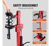 Heavy Duty Hydraulic Coil Spring Compressor