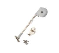 Heavy Duty Hydraulic Gas Strut for Cabinet Door Lift Support | Silver Finish, with Five Screws Metal and Plastic Build, One Strut for Furniture Use