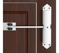 Heavy Duty Hydraulic Gate Closer - Automatic Door Closure with Safety Spring Loaded for Interior and Exterior Doors - Overhead Fir Closer - Includes Adjusting Rod and Screws