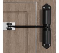 Heavy Duty Hydraulic Gate Closer - Automatic Door Closure with Safety Spring Loaded for Interior and Exterior Doors - Overhead Fir Closer - Includes Adjusting Rod and Screws