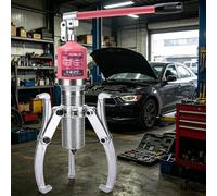 Heavy Duty Hydraulic Gear Puller, 11000LB Capacity Bearing Separator Tool for Hubs, Flanges, Gears, Automotive Repair