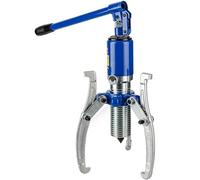 Heavy-Duty Hydraulic Gear Puller, Multi-Function Bearing Remover with One-Piece Cylinder and Rubber Handle for Horizontal and Vertical Use