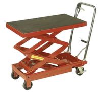 Heavy Duty Hydraulic Platform Truck - 400kg Limit - Safety Release - High Lift