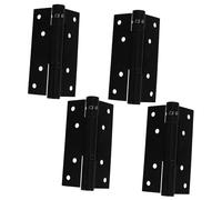 Heavy Duty Hydraulic Self-Closing Stainless Steel Invisible Door Hinges - Concealed Design with Positioning for Seamless Interior Door Integration, Flat Spring Mechanism
