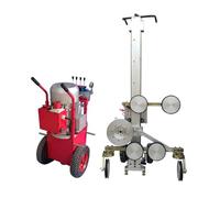 Heavy-Duty Hydraulic Wire Saw Machine for Construction - Powerful Diamond Cutting Tool for Rock Separation, Tunnel Excavation, and Urban Building Demolition