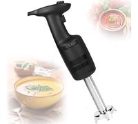 Heavy Duty Immersion Blender, 270W Electric Handheld Mixer with Stainless Steel Blade, Variable Speed Multi-Purpose Stick Mixer for Soup, Puree, Whipping Cream