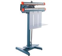 Heavy Duty Impulse Foot Sealer with Pedal Activator, Adjustable Work Table, 600mm Seal Length, Includes Cutter for Efficient Packaging