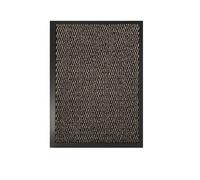 Heavy Duty Indoor & Outdoor Rubber Non-Slip Absorbent Barrier Mat - Brown 90 X 120 Cm