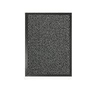 Heavy Duty Indoor & Outdoor Rubber Non-Slip Absorbent Barrier Mat - Silver Grey 60 X 80 Cm