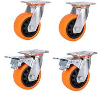Heavy Duty Industrial Casters5in PA Swivel Wheels φ100mm/125mm/150mm 700kg Load Capacity with Brakes for Smooth Mobility and Stability