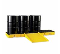 Heavy-Duty Industrial Pallet Rac for Ga & Warehouse, Oil Spill Containment Platform, Modular Design, 8,000 Lbs Capaci, Plastic Sto Solut