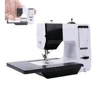 Heavy Duty Industrial Sewing Machine, Small Portable Sewing Machine with 38 Built-in Stitches and Night Light, Adult Mending Machines, Extension Table for Beginners and Advanced Users