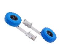 Heavy-Duty Inflatable Boat Launching Wheels, Stainless Steel Transom Launching Wheels, Dinghy Wheels, Transom Wheels for Inflatable Boat Kayak Dinghy Yacht Raft Trolley, Max Load 150kg