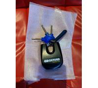 HEAVY DUTY INSURANCE PADLOCK LOCK ONLY 3 KEYS OXFORD MONSTER GOLD SERIES SECURE