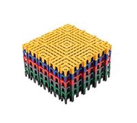 Heavy Duty Interlocking Floor Tiles, Interlocking Drainage Floor Tiles 40x40x4cm MultiPack Of 2-10 Pcs(Black,2pcs-40x40x4cm)