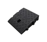 Heavy Duty Interlocking Plastic Threshold Ramp - Snap-Together Curb Step Ramp for Doorways, Cars, and Electric Scooters