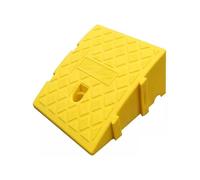 Heavy Duty Interlocking Plastic Threshold Ramp - Snap-Together Curb Step Ramp for Doorways, Cars, and Electric Scooters