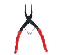 Heavy Duty Internal Circlip Pliers, Bent 90 Degree Long Nose Snap Ring Pliers with Spring Loaded Handle, Carbon Steel for Automotive and Mechanical Repair