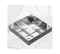 Heavy Duty Invisible Drain Cover 60x60cm (23.6x23.6in) for Recessed Manholes and Strong Wastewater Basin Lid Ideal for Outdoor Use Sleek Design