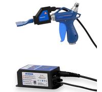 Heavy-Duty Ion Air Gun Kit, 6KV Anti-Static Ionizer for Industrial Use, High Voltage Generator for Effective Static Discharge in Factory Environments