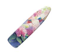 Heavy Duty Ironing Board Cover Bird Padded Iron Board Cover With Elasticated, Heat Resistant Cotton Polyester Fabric, Elasticated Edge Non-Slip Universal Fit120X40Cm/47X16In