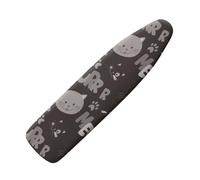 Heavy Duty Ironing Board Cover Cute Cat Heat Reflective Cotton Polyester Blend, Elasticated Drawstring Fastening, Scorch Resistant For Steam Iron150X50Cm/60X20In