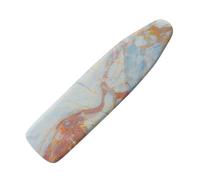 Heavy Duty Ironing Board Cover Marble Style Heat Reflective Cotton Polyester Blend, Elasticated Drawstring Fastening, Scorch Resistant For Steam Iron150X50Cm/60X20In