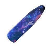 Heavy Duty Ironing Board Cover Starry Sky Heat Reflective Cotton Polyester Blend, Elasticated Drawstring Fastening, Scorch Resistant For Steam Iron150X50Cm/60X20In