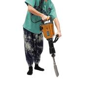 Heavy Duty Jack Hammer, 1700W Electric Heavy Duty Jack Hammer with Flat Chisel, Scraping Chisel and Point Chisel, Jack Hammer Concrete Breaker for trenching, Chipping, Breaking Holes in Concrete