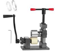 Heavy Duty Jewelry Ring & Bracelet Bender Machine - Metal Forming Tool for Ring, Spoon, & Bracelet Making - Durable Gray Iron-Wheel Wire & Sheet Bending Tool